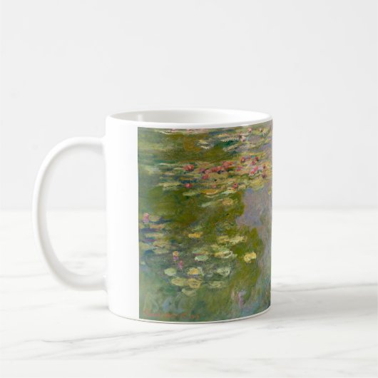 Water Lilies by Claude Monet Kaffeetasse (Links)