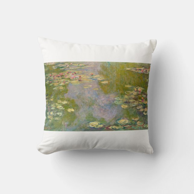 Water Lilies by Claude Monet Kissen (Vorderseite)