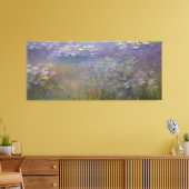 Water Lilies by Claude Monet Leinwanddruck (Insitu (Wohnzimmer))