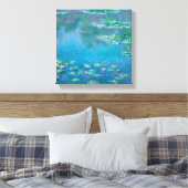 Water Lilies by Claude Monet Leinwanddruck (Insitu (Schlafzimmer))