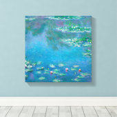 Water Lilies by Claude Monet Leinwanddruck (Insitu (Holzboden))