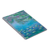Water Lilies by Claude Monet Notizblock (Rechte Seite)