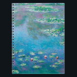 Water Lilies by Claude Monet Notizblock<br><div class="desc">Water Lilies by Claude Monet</div>