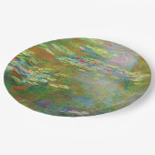 Water Lilies by Claude Monet Pappteller (Schrägansicht)