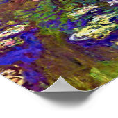 Water Lilies by Claude Monet Poster (Ecke)