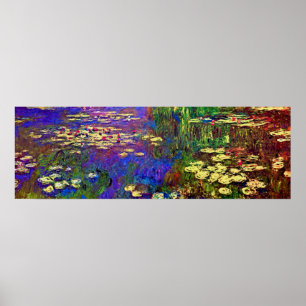 Water Lilies by Claude Monet Poster