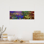 Water Lilies by Claude Monet Poster (Küche)