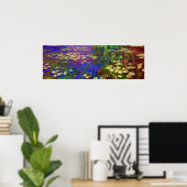Water Lilies by Claude Monet Poster (Heimbüro)