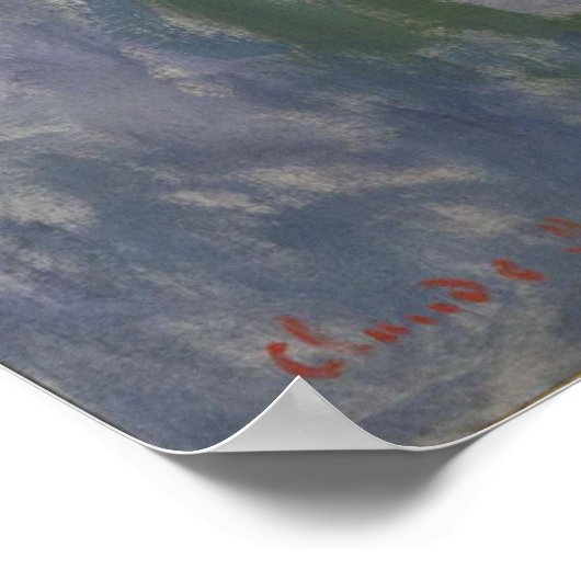 Water Lilies by Claude Monet Poster (Ecke)