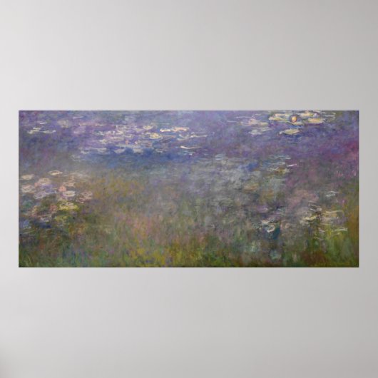 Water Lilies by Claude Monet Poster (Vorne)