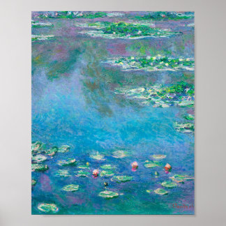 Water Lilies by Claude Monet Poster