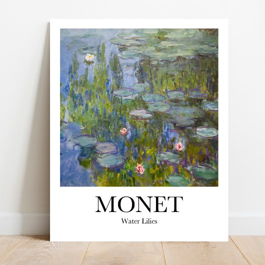 Water Lilies by Claude Monet Poster