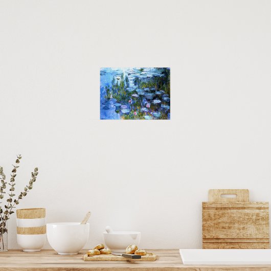 Water Lilies by Claude Monet Poster (Küche)