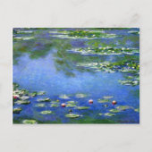 Water Lilies by Claude Monet Postkarte (Vorderseite)