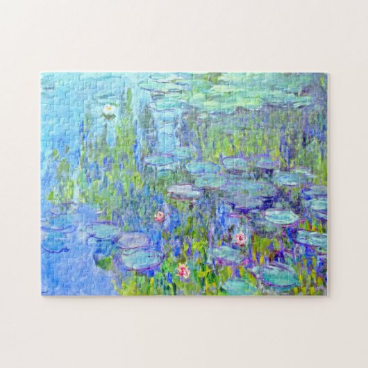 Water Lilies by Claude Monet Puzzle (Horizontal)