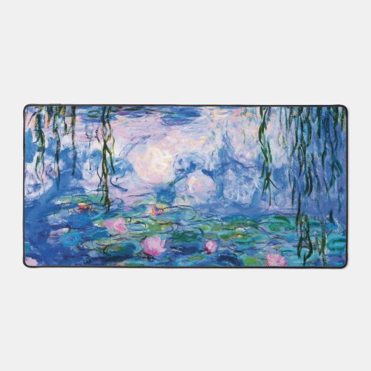 Water Lilies by Claude Monet Schreibtischunterlage (Vorderseite)