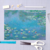 Water Lilies by Claude Monet Seidenpapier (Handwerk)