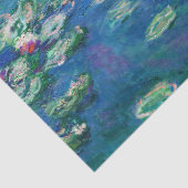 Water Lilies by Claude Monet Seidenpapier (Detail)
