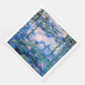 Water Lilies by Claude Monet Serviette (Ecke)
