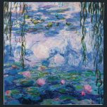 Water Lilies by Claude Monet Serviette<br><div class="desc">Besuchen Sie bitte meinen Laden für interessanteres Design und mehr Farbwahl => zazzle.com/iwheels*</div>