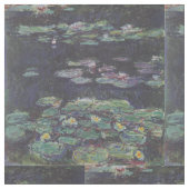 Water Lilies by Claude Monet Stoff (Nahaufnahme)