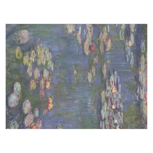 Water Lilies by Claude Monet Tischdecke (Vorderseite (Horizontal))