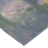 Water Lilies by Claude Monet Tischdecke (Schrägansicht)