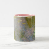 Water Lilies by Claude Monet Zweifarbige Tasse (Mittel)