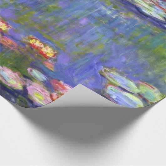 Water Lilies by Monet Geschenkpapier (Ecke)