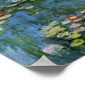 Water Lilies by Monet Poster (Ecke)
