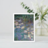 Water Lilies by Monet Postkarte (Stehend Vorderseite)