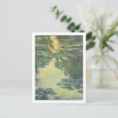 Water Lilies by Monet Postkarte (Stehend Vorderseite)