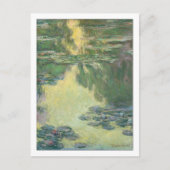 Water Lilies by Monet Postkarte (Vorderseite)