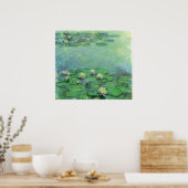 Water-Lilies, c. 1914-17; Öl auf Leinwand Poster (Küche)