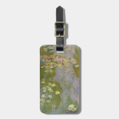 Water Lilies - Claude Monet Gepäckanhänger (Vorderseite vertikal)
