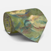 Water Lilies - Claude Monet Krawatte (Gerollt)