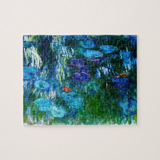 Water Lilies Claude Monet Kunstgewerbe Puzzle (Horizontal)