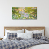 Water Lilies | Claude Monet | Leinwanddruck (Insitu (Schlafzimmer))