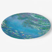 Water Lilies, Claude Monet Pappteller (Schrägansicht)