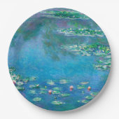 Water Lilies, Claude Monet Pappteller (Vorderseite)