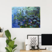 Water Lilies, Claude Monet Poster (Heimbüro)
