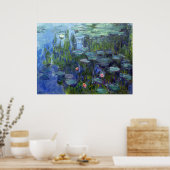 Water Lilies, Claude Monet Poster (Küche)
