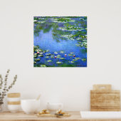 Water Lilies, Claude Monet Poster (Küche)