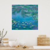 Water Lilies, Claude Monet Poster (Küche)