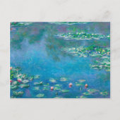 Water Lilies, Claude Monet Postkarte (Vorderseite)