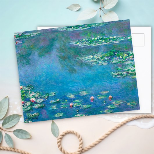 Water Lilies, Claude Monet Postkarte