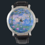 Water Lilies Claude Monet restauriert Armbanduhr<br><div class="desc">Water Lilies Claude Monet restauriert</div>