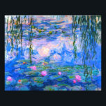 Water Lilies Claude Monet restauriert Fotodruck<br><div class="desc">Water Lilies Claude Monet restauriert</div>