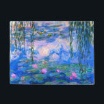 Water Lilies Claude Monet restauriert Fußmatte<br><div class="desc">Water Lilies Claude Monet restauriert</div>