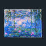Water Lilies Claude Monet restauriert Fußmatte<br><div class="desc">Water Lilies Claude Monet restauriert</div>